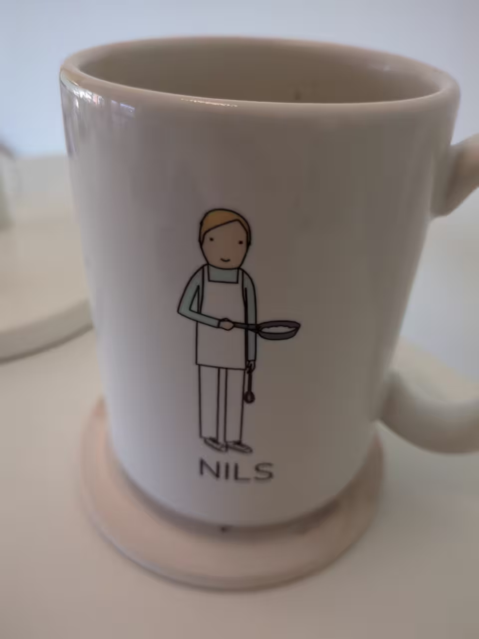 a cappuccino in Pinneberg · Germany, an 8