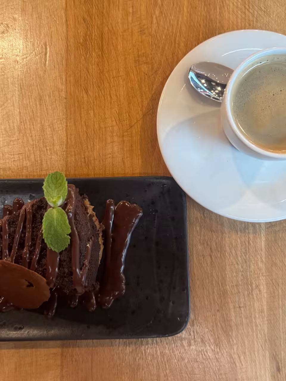 a cappuccino in Providencia · Chile, a 13