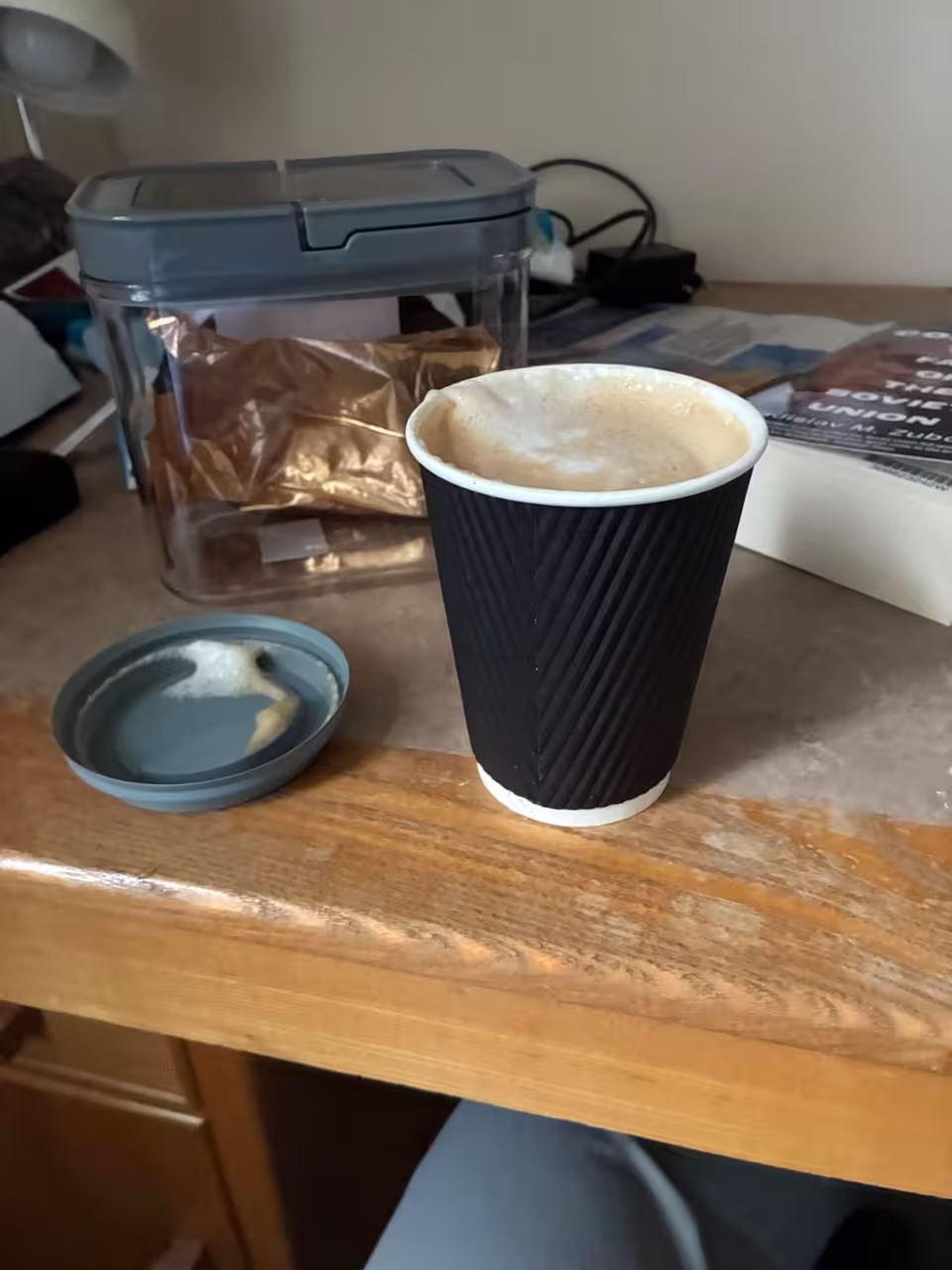 a cappuccino in Oxfordshire · United Kingdom, a 5